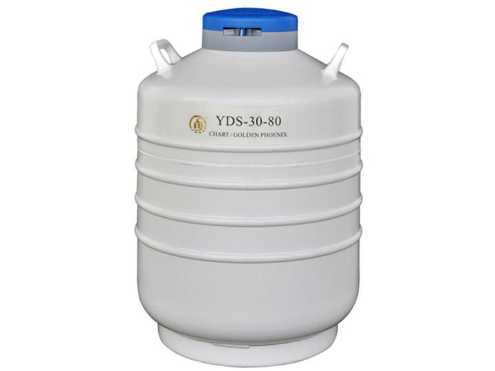 液氮罐(容积31L, 口径80mm, 6个120mm提桶)